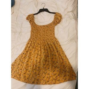 Off the shoulder summer time dress